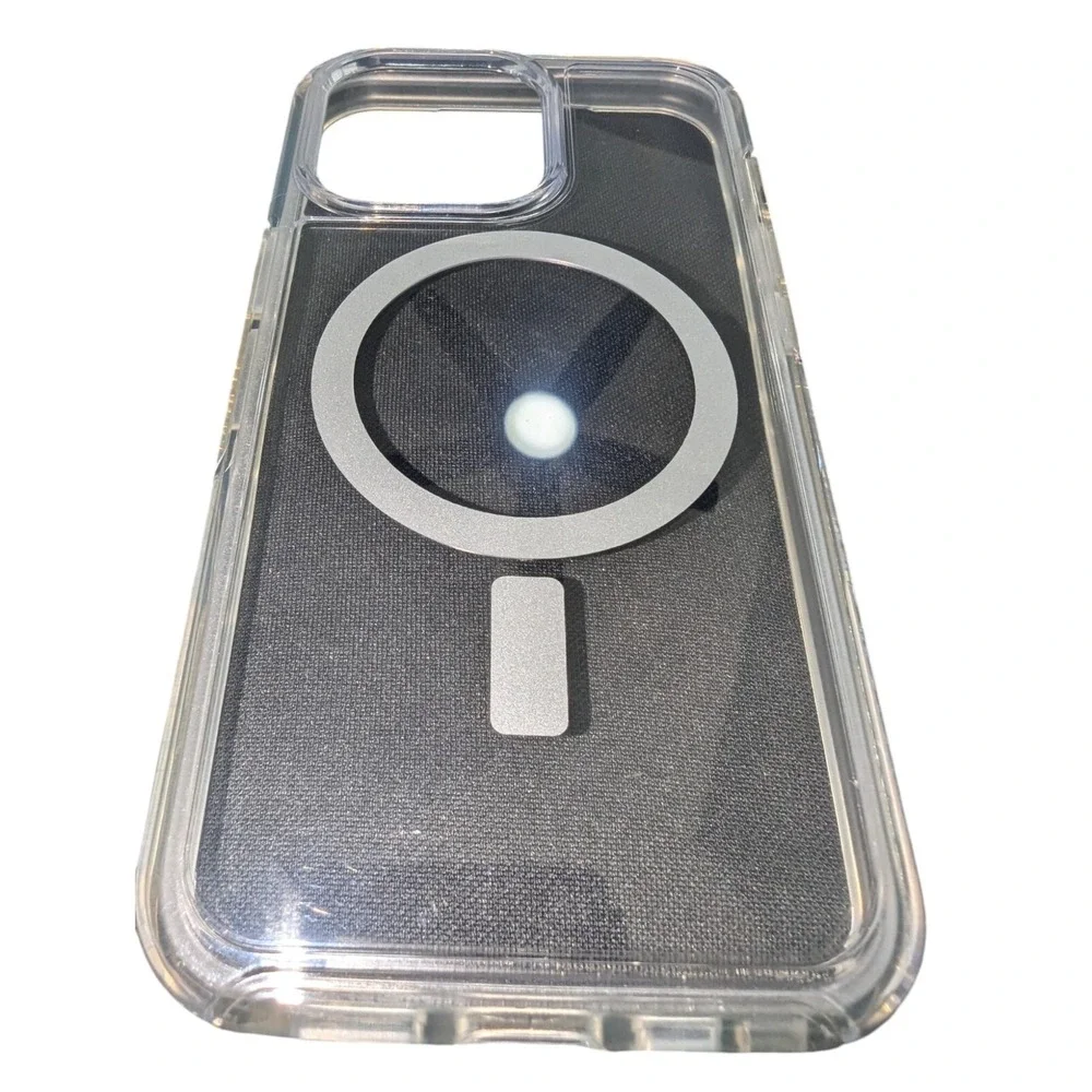 G1. OtterBox SYMMETRY‎ SERIES+ Case with MagSafe for iPhone 13 Pro - Clear Used